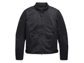 Harley Davidson Men's Motorcycle Jacket Ozello Mesh 98157-20EM Black