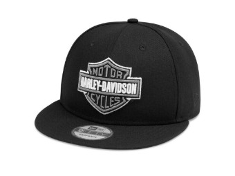 Harley-Davidson Men's -TONAL LOGO 9FIFTY- Cap 99408-20VM Men's Trucker Black