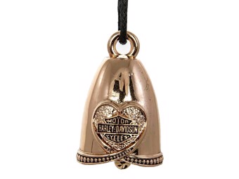 Harley-Davidson "RIDE BELL HAMMERED ROSE" Glücksglöckchen *HRB081* 