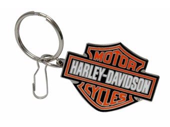 Harley-Davidson Key Ring BAR & SHIELD PC4232 Logo