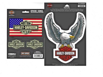 Harley-Davidson Sticker 4-Pack AB000007 SALE multiple Designs