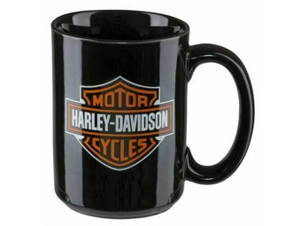 Harley-Davidson Tasse "Bar & Shield" Becher HDX-98605 Mug Schwarz Logo