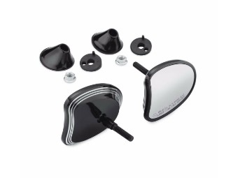 Touring Edge Cut Tapered Fairing Mount Mirrors left+right 56000099A