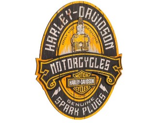Harley-Davidson Schild "H-D Spark Plug Pub Sign" HDL-15325