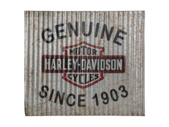 "Genuine since 1903 corrugated" Metal Signe