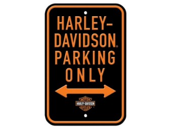 Harley-Davidson H-D Parking Only Tin Sign