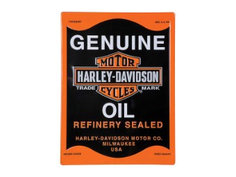 Harley-Davidson Magnet "Genuine Oil" HDL-15550