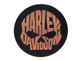 Harley-Davidson Copper Skull Magnet