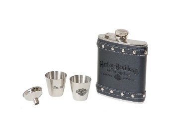 Harley-Davidson Flachmann "Flask Gift Set" HDL-18505