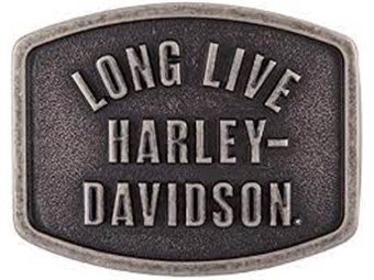 Harley-Davidson Gürtelschnalle "Long Live" Buckle HDMBU11609