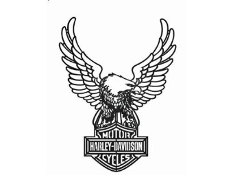 Harley-Davidson Wandschild "B&S Eagle" 