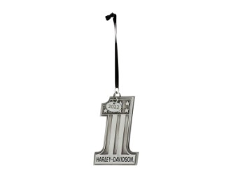 Harley-Davidson Gold Bell Ornament HDX-99197 Bar & Shield Logo