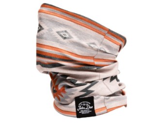 Tube JDT7004 Neck Warmer Chicano Orange Grey Beige