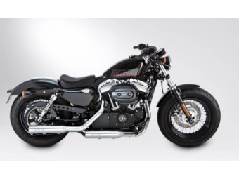 Silverado II | Euro 3 Slip-On Auspuff für Harley Davidson Sportster 1200