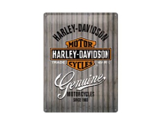 Harley-Davidson Nostalgic Metal Sign NA23250 -H-D Classic Logo- 30x40cm