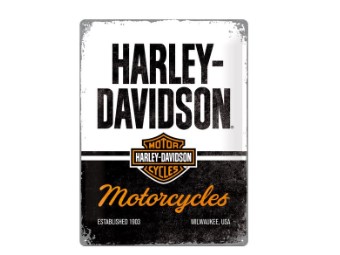 Harley-Davidson Nostalgic Metal Sign NA23266 -Harley-Davidson- 30x40cm