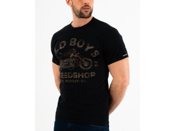 T-Shirt "Old Boys" C30103 Schwarz