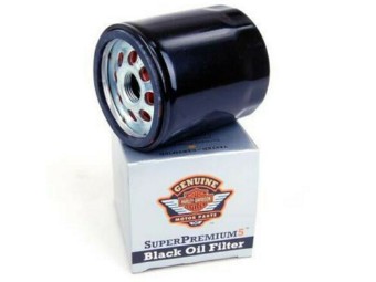 Orig. Harley-Davidson Ölfilter 63805-80A schwarz für Evolution und Sportster