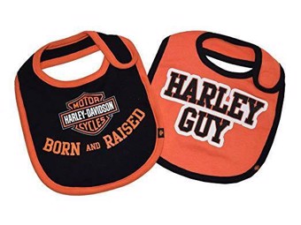 Harley-Davidson Lätzchen "BAR & SHIELD" 2er-Set Boy SGI-7059507 Kids