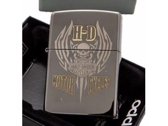 Harley-Davidson by Zippo Lighter 2018 Collection Millitary Sk ZIPPO60002186