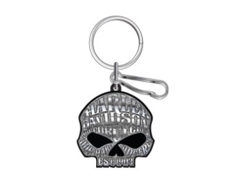 Harley-Davidson Key Ring Sugar Skull