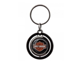 Harley-Davidson Key Ring Spinner Bar&Shield
