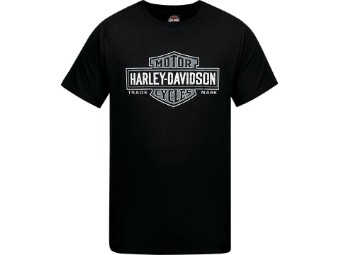 Ricks Men's T-Shirt -Long Logo- Black R003419