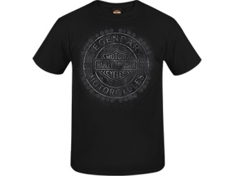 Harley-Davidson "Zing" Herren Dealer T-Shirt R004127 Black Baumwolle