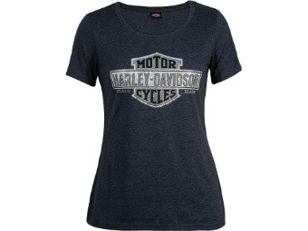 Harley-Davidson "Multiply silber" Dealer Damen Shirt