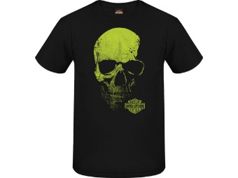 Harley-Davidson "Hi Viz Skull" Men´s Dealer Shirt R004360