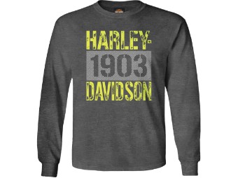 Harley-Davidson "Negative" Men´s Dealer Longsleeve R004591 Herren Shirt
