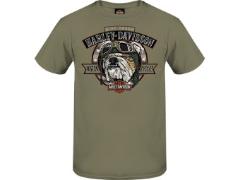Harley-Davidson "Bull Dawg" Men´s Dealer Shirt R004675 Herren