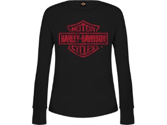 Harley-Davidson "Red Crayon" Women Dealer Shirt R004714