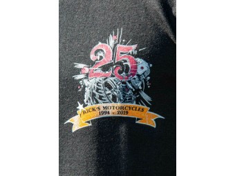 Ricks Biker Tee "25 J. Anniversary" T-Shirt Harley Davidson Motorrad 33-AW2019