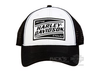 Ricks Harley-Davidson Dealer Basecap -IGNITION Black & White- *BCC33488*