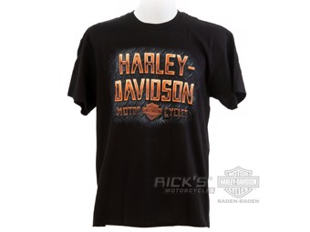 Ricks Harley-Davidson -Restored Steel- Dealer Men's Shirt 5L33-HHAA