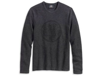 Ricks Harley Davidson -SWEATER CIRCLE LOGO- Knitted Pullover 96130-20VM