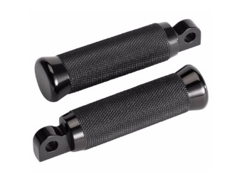 Ricks Harley Dyna up to 2017 Replacement Peg knurled black OEM-mounts