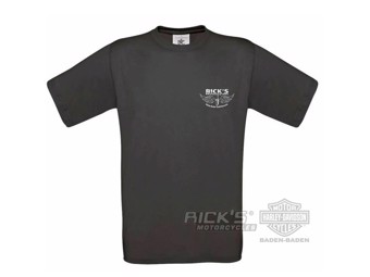 Ricks Motorcycles "CUSTOM CITY Baden-Baden" T-Shirt Grey 33-CG2017