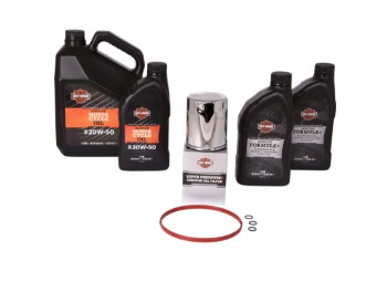 Service package M8 Touring from 2017, chrome oil filter