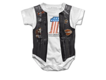 Harley-Davidson Strampler "Aufdruck Lederjacke/Kutte" SGI-3050155