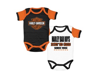 Harley-Davidson Strampler "Rockin' The Cradle" SGI-3050551 2er-Set