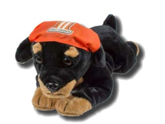 Harley-Davidson plush toy -Rebel Rottweiler- SGI-PL9950853 from 3+ years up fabric