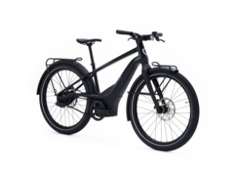 E-Bike “RUSH CITY” black/black L