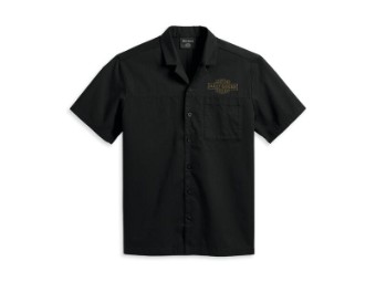Herren Freizeithemd kurzarm" Wrench Crew Shirt " 96161-23vm