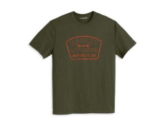 Men's T-Shirt Green 96059-23vm
