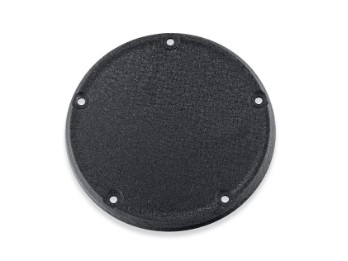 Couvercle Derby profil étroit Wrinkle Black Softail 25700972