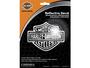 Aufkleber "Harley-Davidson Reflective Decal" CG28001