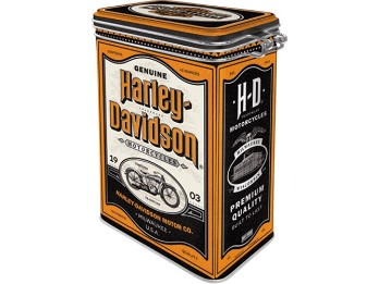 Harley-Davidson tin can " H-D Genuine" NA31132