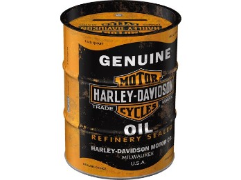 Harley-Davidson tin can "H-D Oil Barrel" NA31507
